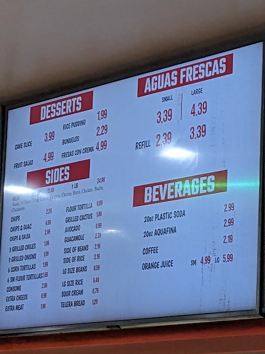 Taqueria 2 Potrillos Menu - Image 4
