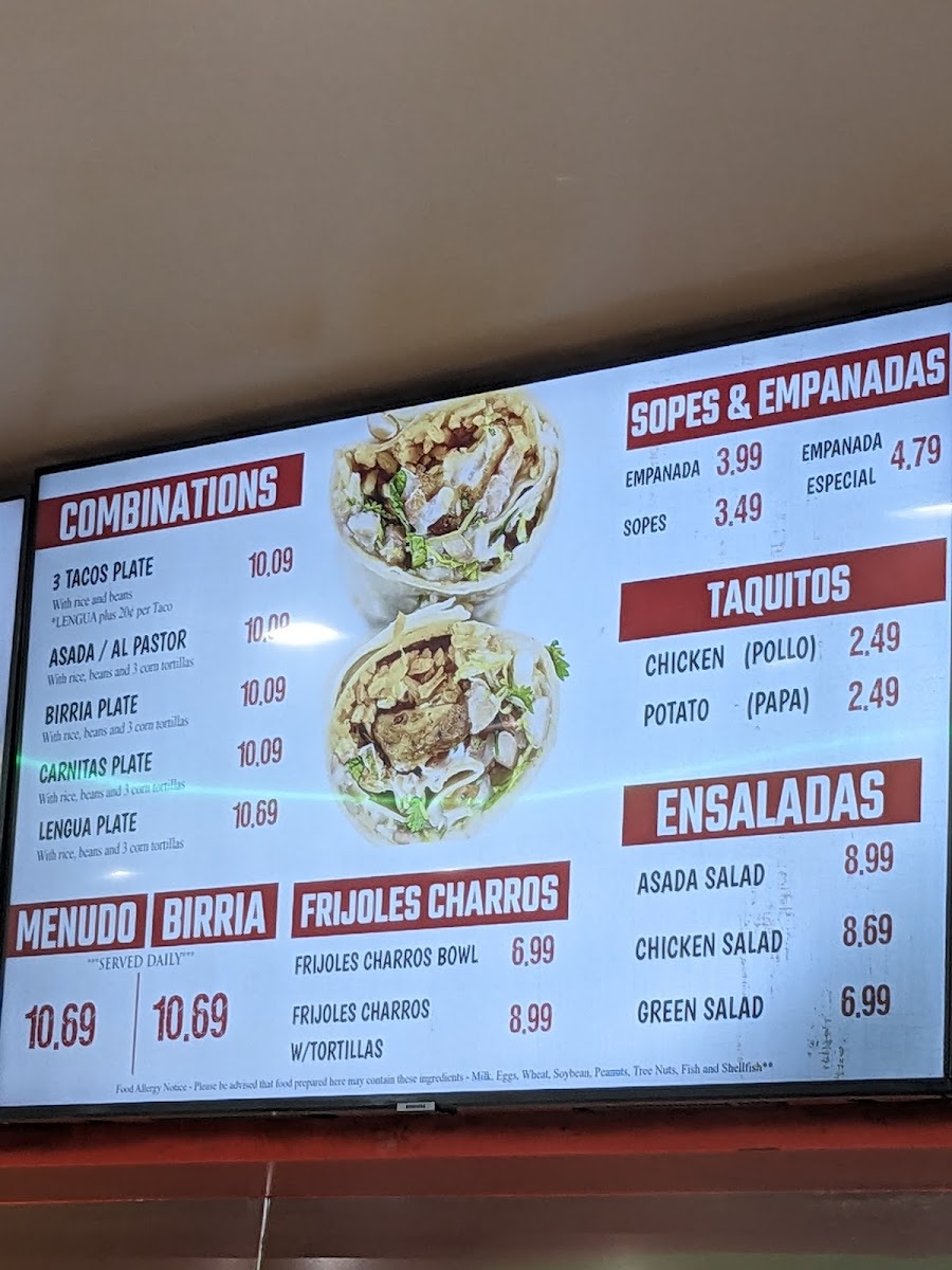 Taqueria 2 Potrillos Menu - Image 5